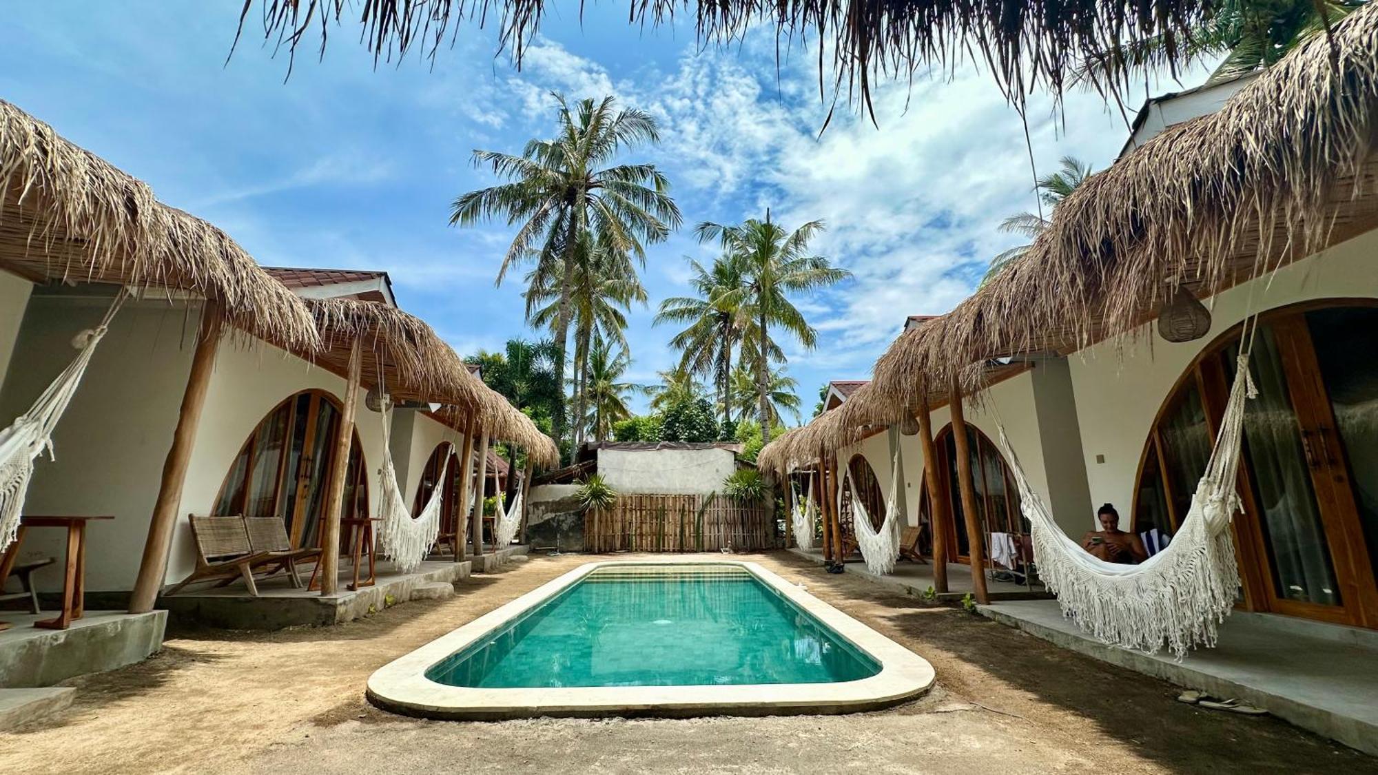 Rumah Canaria Bungalow ギリ・トラワンガン エクステリア 写真